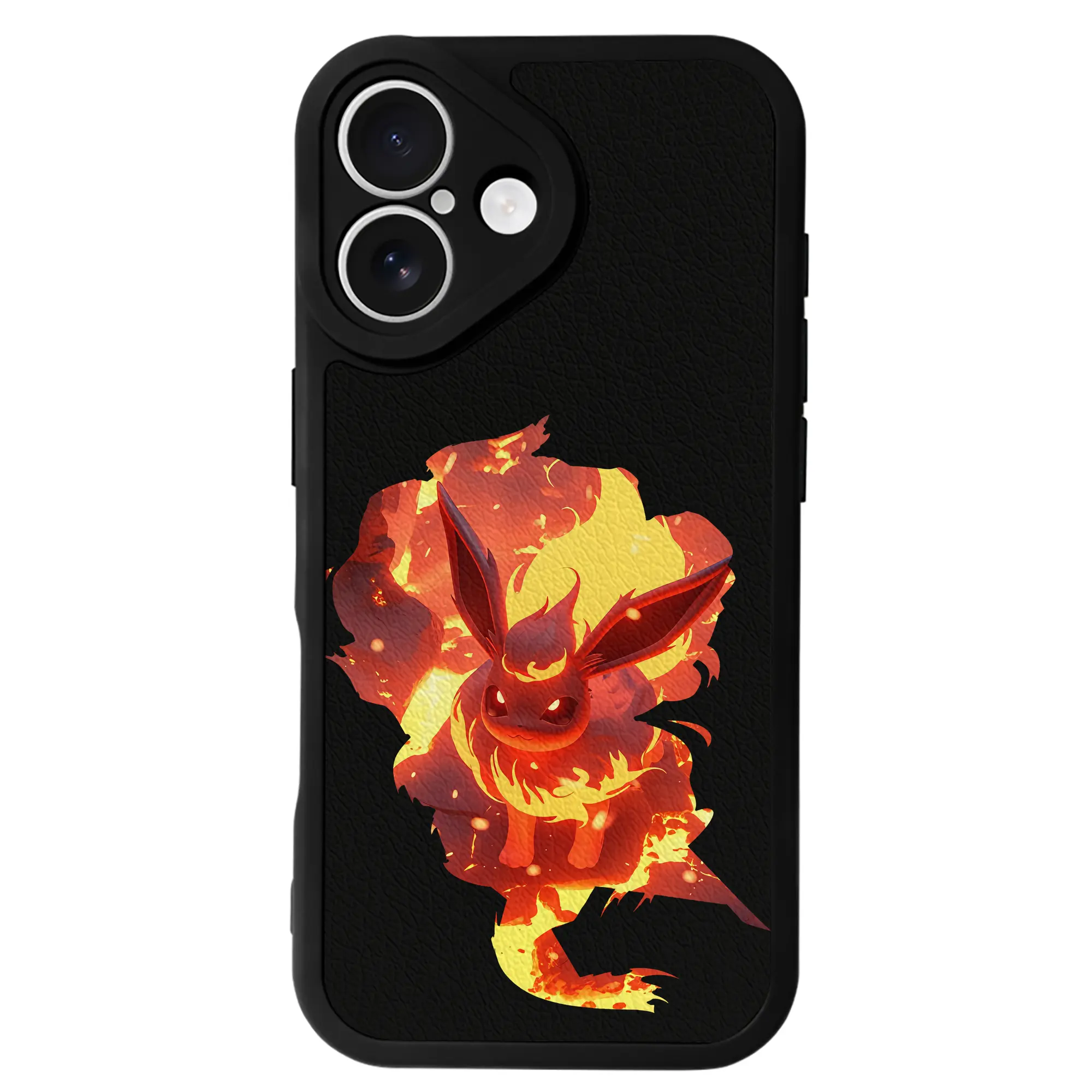 ポケモン グッズ,イーブイ - IPhone 16シリーズ対応 ・ シリコンスマホケース ・ レザー調 ・ 高精度フィット ・ 耐衝撃 ・ ワイヤレス充電対応 ・ 精密カット